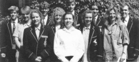 Senior School Vocal Ensemble, 1991.